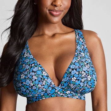 Panache Kara Non Wired Triangle Bikini Posy